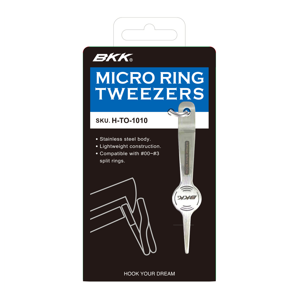 BKK MICRO RING TWEEZERS FREE SIZE Angelwerkzeug