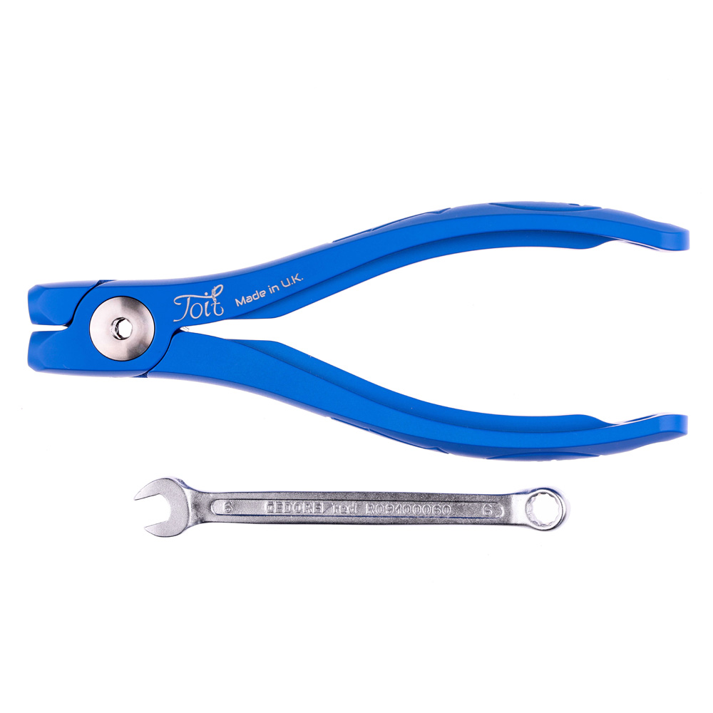 Toit Fishing Split Ring Pliers AL-Blue Angelwerkzeug