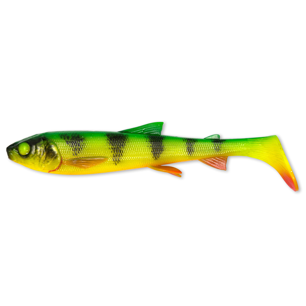Savage Gear 3D Whitefish Shad 27cm Firetiger Gummifisch