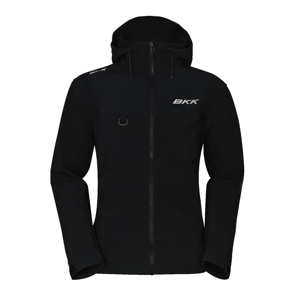 BKK Soft Shell Jacket Black Angelbekleidung