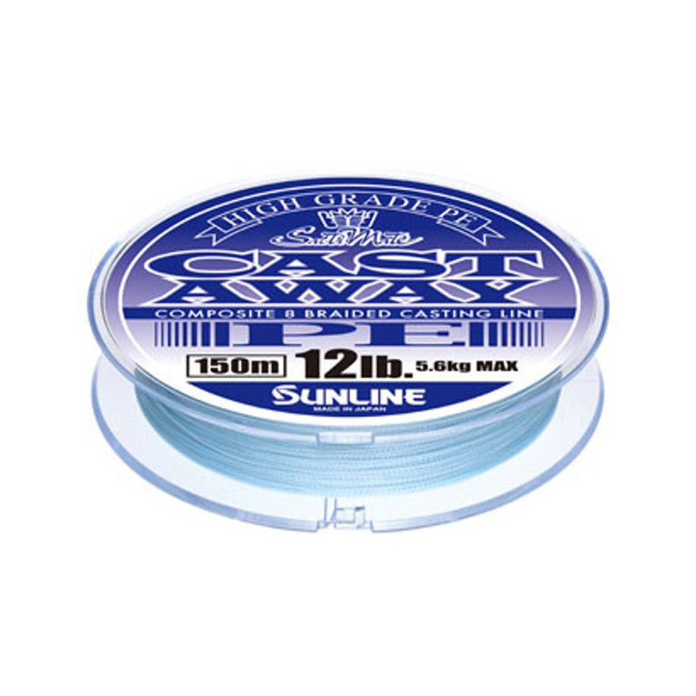 SUNLINE CAST AWAY PE 8 Braid 150m