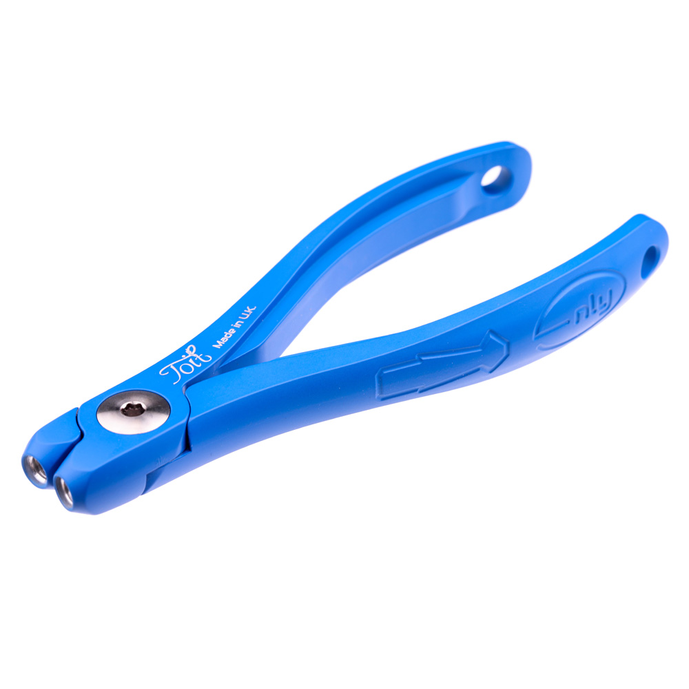 Toit Fishing Split Ring Pliers AL-Blue Angelwerkzeug