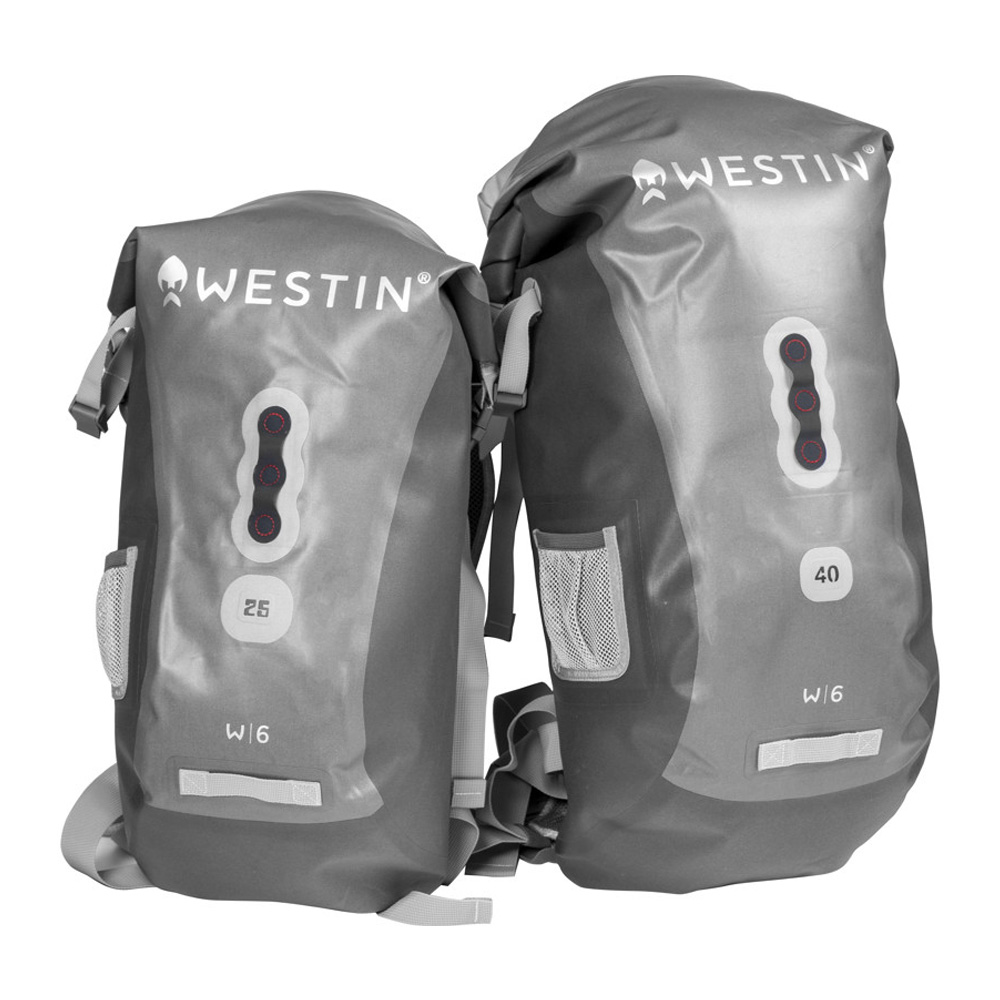Westin W6 Roll-Top Backpack Silver/Grey Rucksack