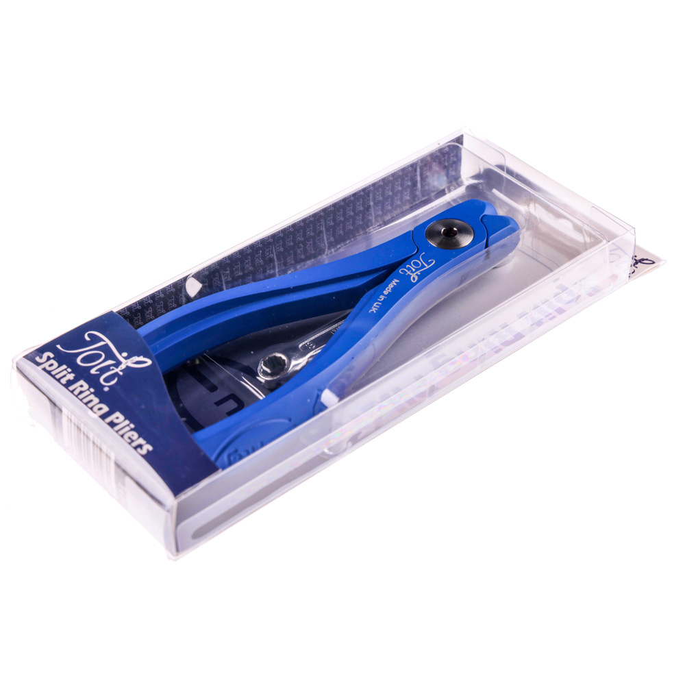 Toit Fishing Split Ring Pliers AL-Blue Angelwerkzeug