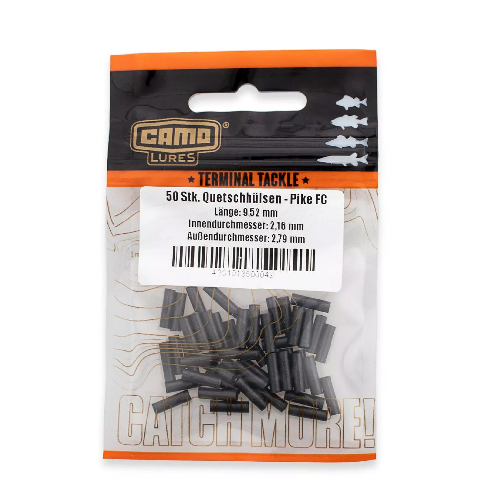 CAMO Lures Quetschhülsen Pike FC Klemmhülsen CAMO Lures Quetschhülsen Pike FC Klemmhülsen