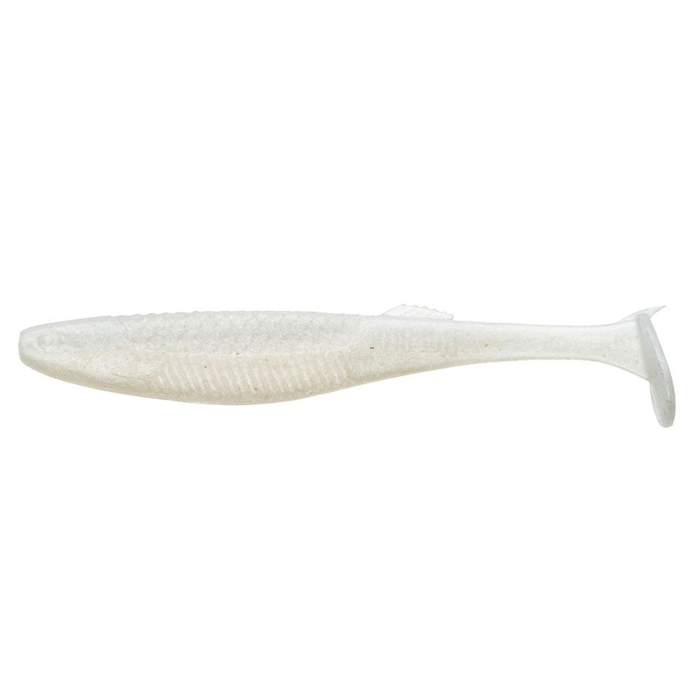 Rapala Crushcity The Kickman 7,5cm Pearl White Gummifisch