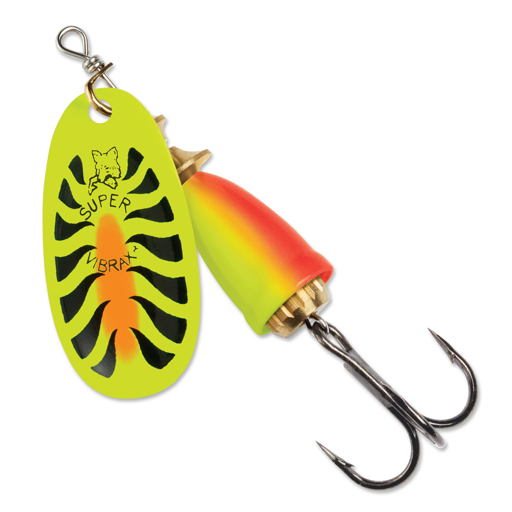 Blue Fox Vibrax Fluorescent Spinner