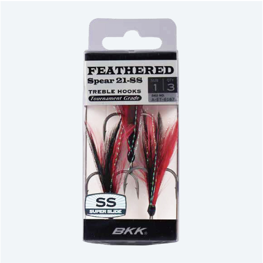 BKK FEATHERED Spear 21-SS Angelhaken